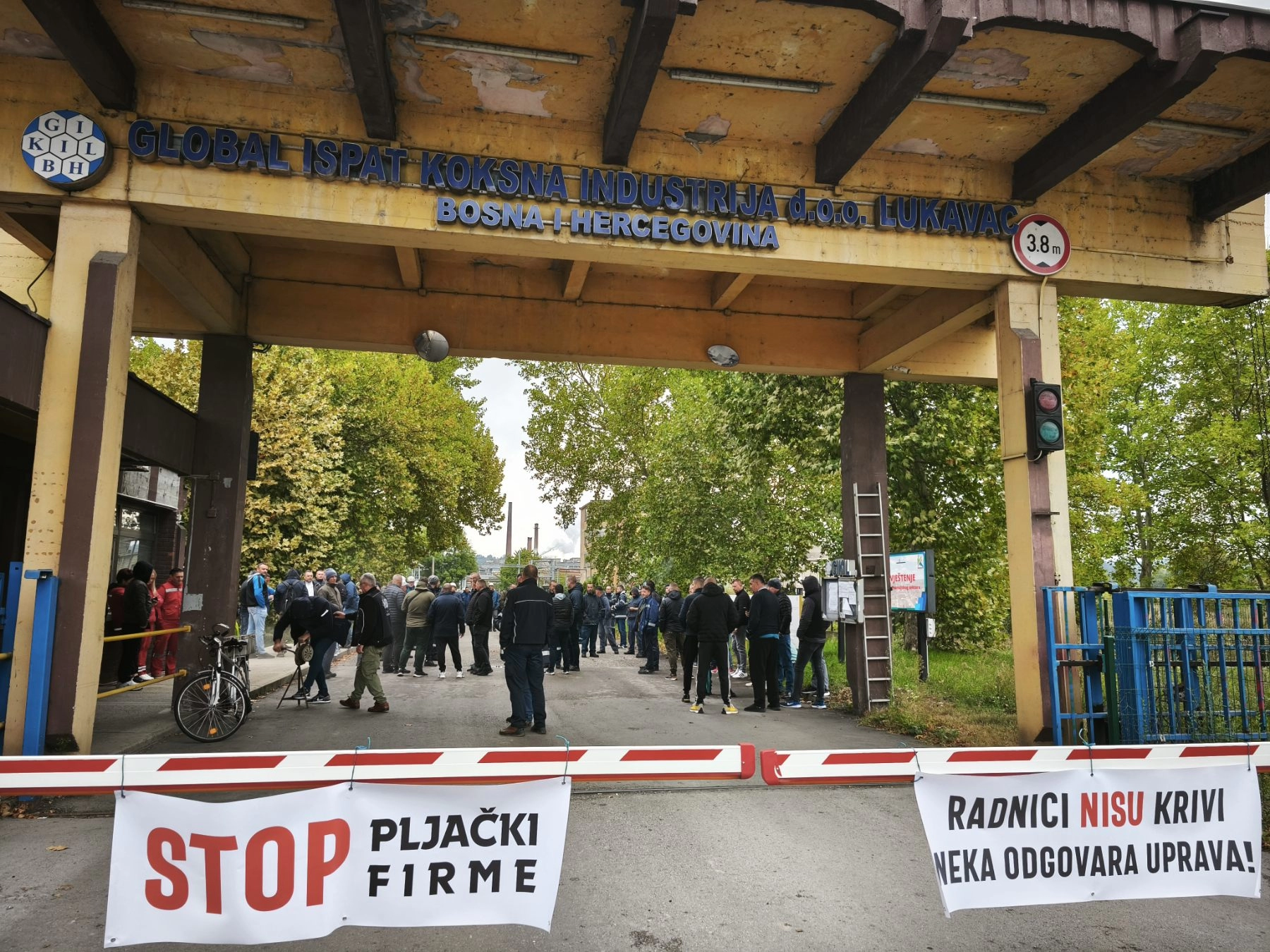 Radnici GIKIL-a stupili u generalni štrajk